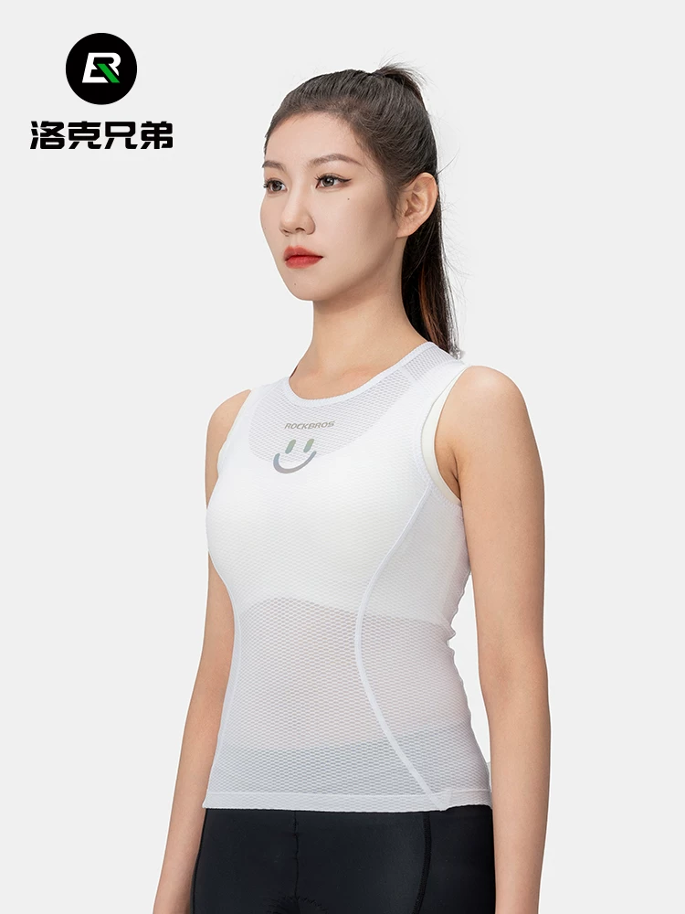 Áo ba lỗ thoáng khí, nhanh khô, thấm hút mồ hôi của Rock Brothers dành cho nữ, áo ba lỗ không tay dành cho mùa hè