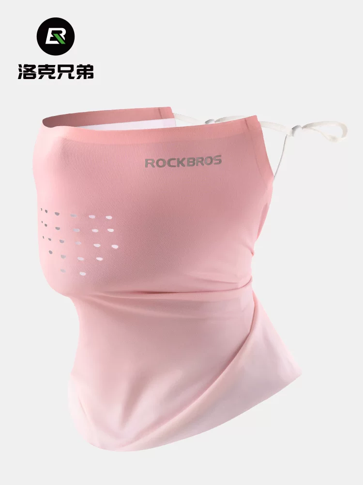 Mặt nạ chống nắng bằng lụa đá Rock Brothers khăn trùm đầu màu gradient khăn quàng cổ chống tia cực tím bảo vệ mặt khi đi xe đạp cho nam và nữ vào mùa hè