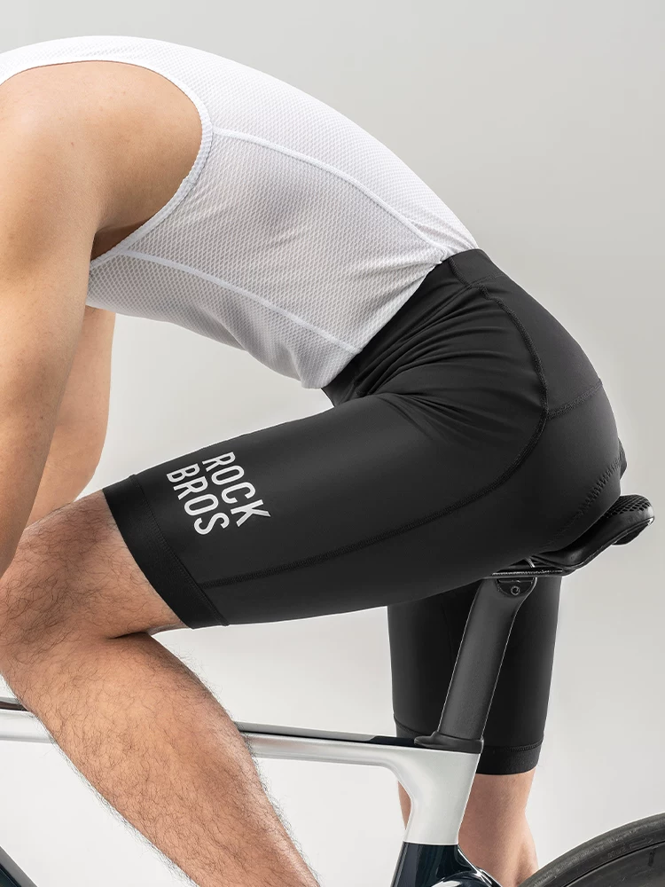 Quần short đi xe đạp Rock Brothers dành cho nam và nữ, quần đi xe đạp leo núi và xe đạp đường trường có đệm xốp, đồ đi xe đạp cho mùa hè.