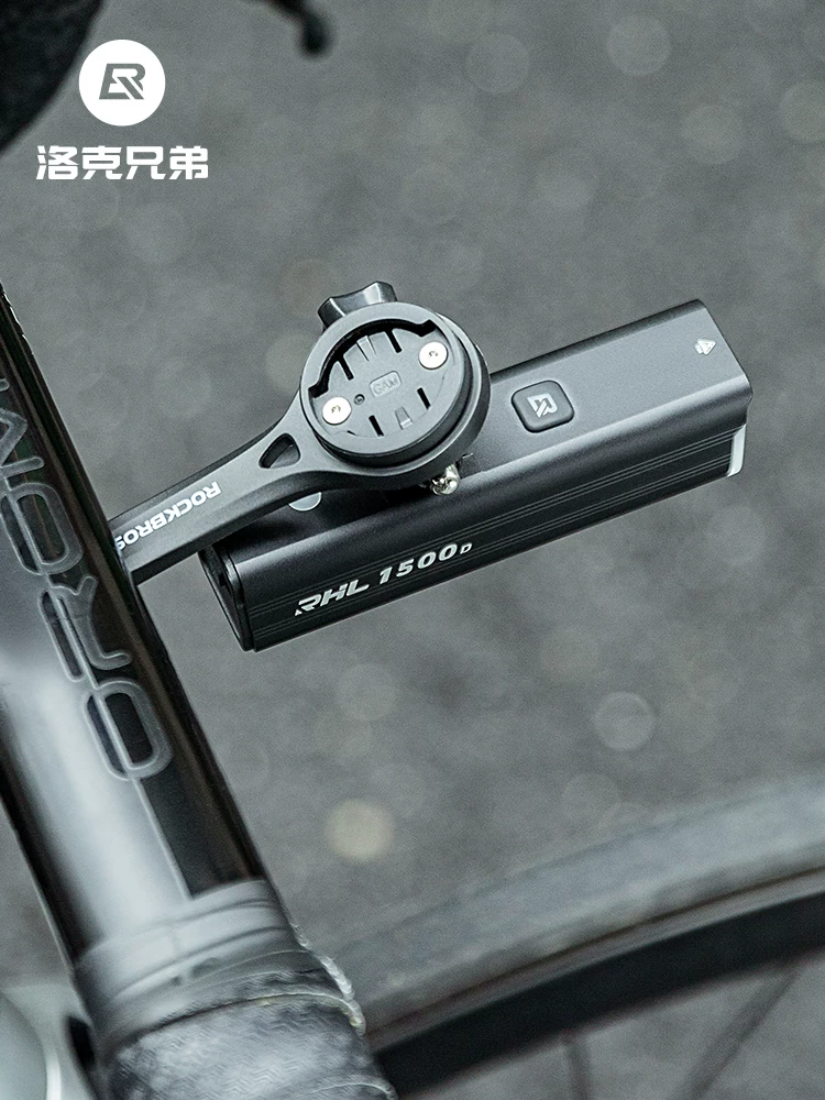 Giá đỡ mở rộng tay lái tích hợp máy tính cho xe đạp Rock Brothers, giá đỡ đèn xe đạp, giá đỡ camera thể thao, phụ kiện giá đỡ