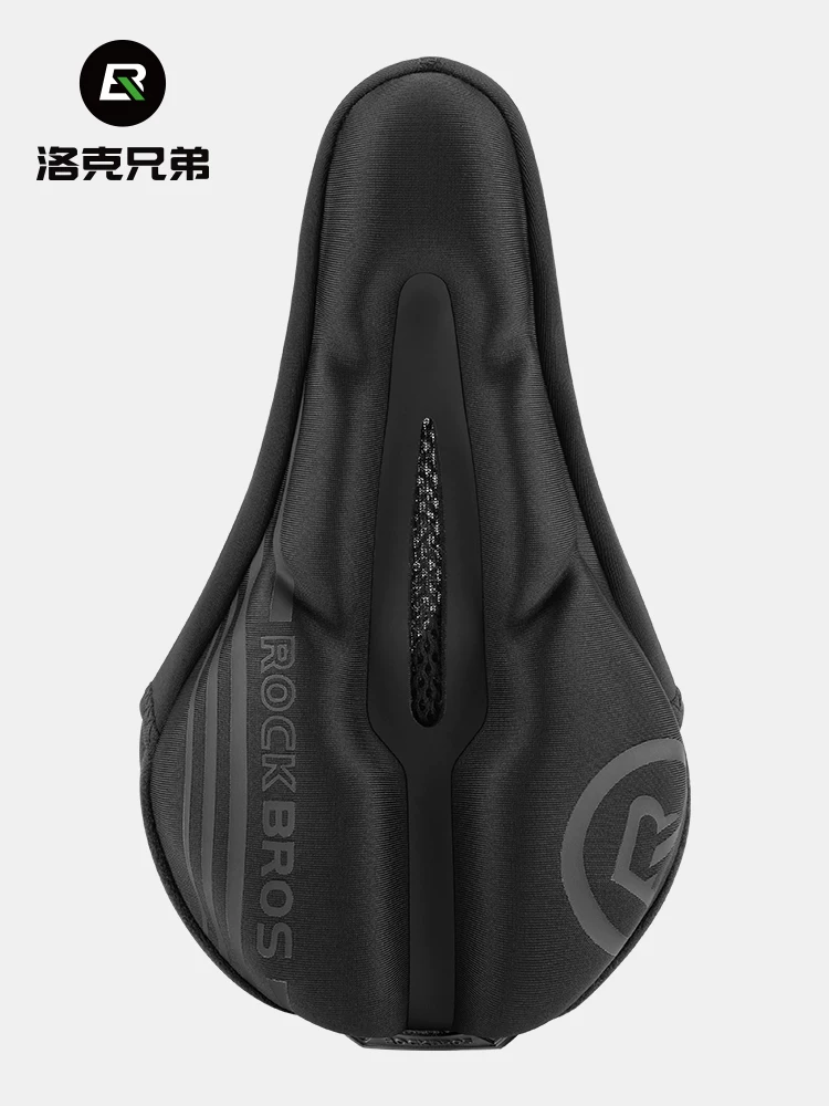 Rock Brothers bọc ghế xe đạp silicone rỗng thoáng khí nhanh chóng tháo lắp đường xe đạp leo núi đệm ngồi đi xe yên xe bọc