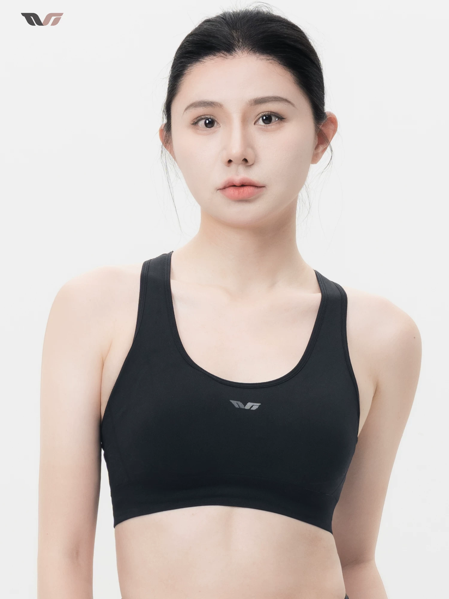 Áo ngực thể thao Rock Brothers racerback có đệm chống chảy xệ tập yoga, đạp xe, chạy bộ, áo chống sốc