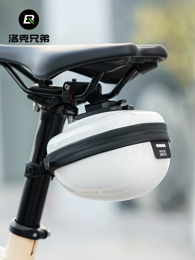 Túi đựng đồ xe đạp Rock Brothers, loại cứng cáp, nhỏ gọn, di động, gắn yên xe, dành cho xe đạp đường trường và xe đạp leo núi.
