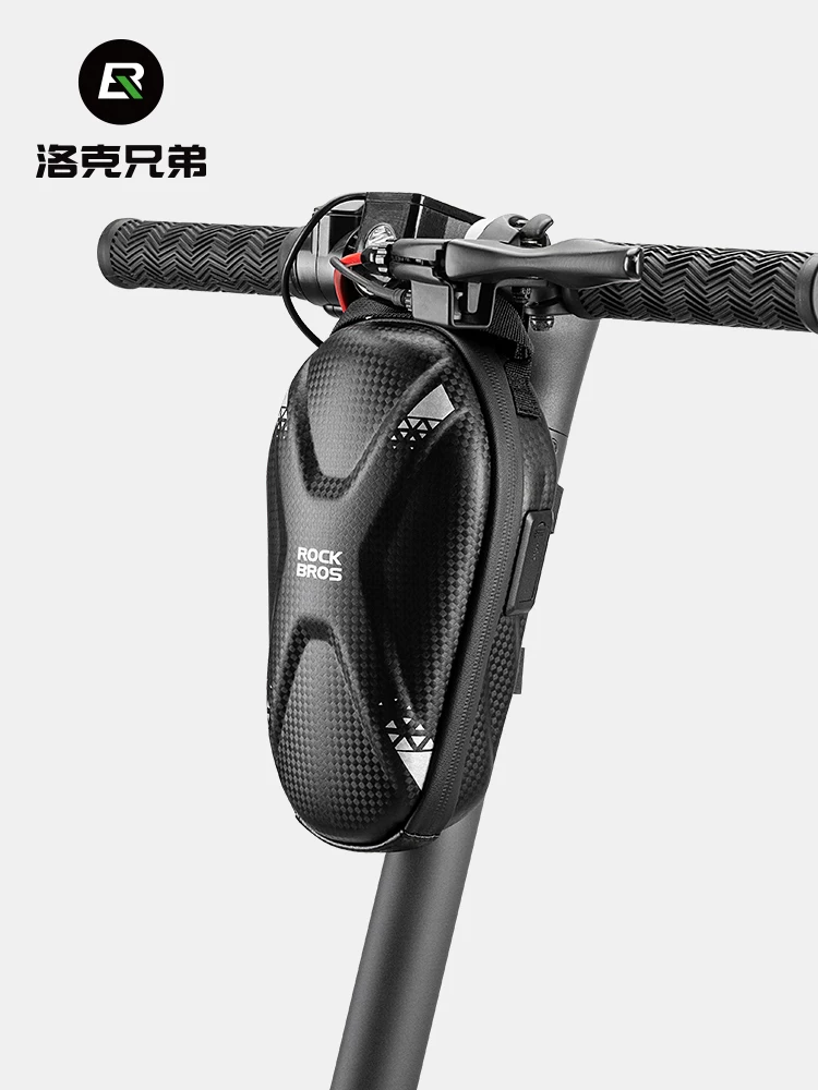 Túi đựng xe đạp gấp Rock Brothers, túi xe đạp vỏ cứng, túi khung xe phía trước, túi khung xe nhỏ bằng vải, phụ kiện xe đạp, đồ dùng đạp xe