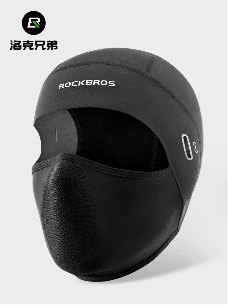 Mũ trùm đầu xe máy Rock Brothers, mặt nạ trượt tuyết chống gió, ấm áp, thoáng khí, giữ ấm cổ mùa thu đông dành cho nam và nữ