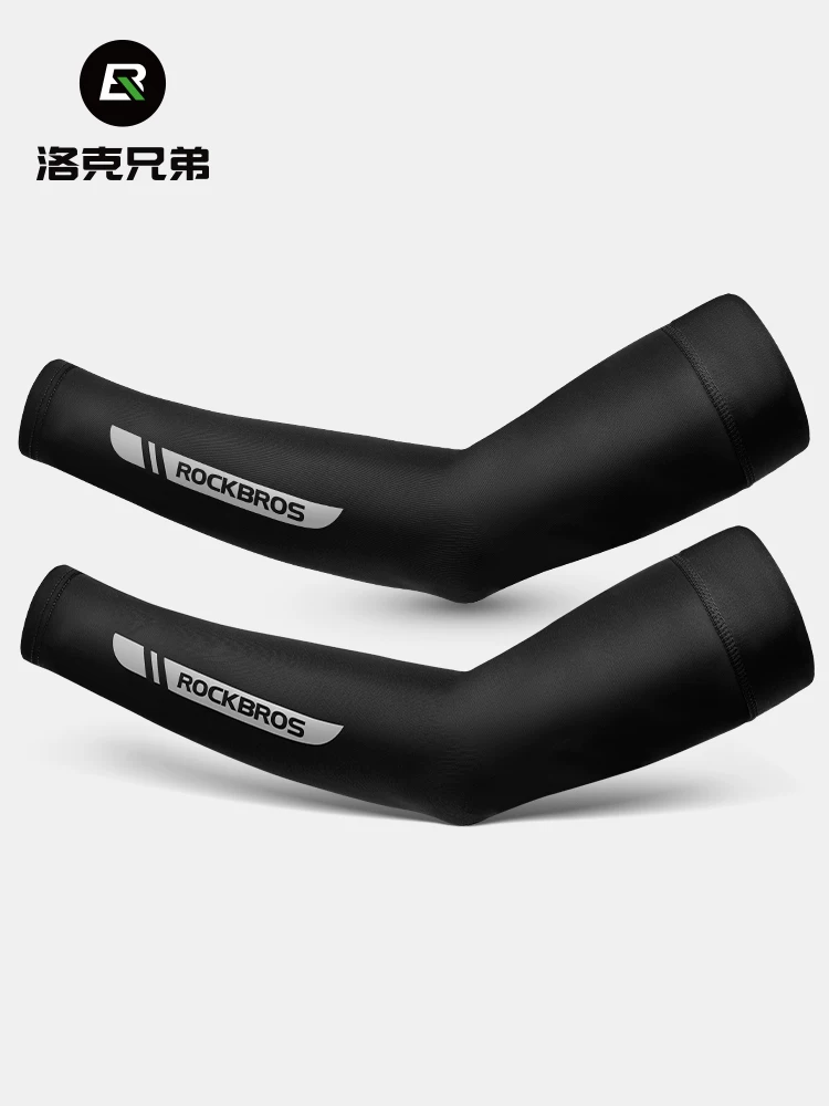 Tay áo chống nắng Rock Brothers, tay áo mát mẻ cho nam và nữ, tay áo lái xe ngoài trời, tay áo đi xe đạp bằng vải lụa đá cho mùa hè