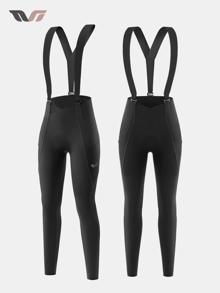 Quần đi xe đạp dòng Rock Brothers TVI dành cho nữ, lót lông cừu, ấm áp, chống gió, quần đạp xe đường trường mùa thu đông