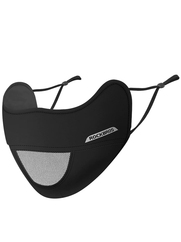 Mặt nạ chống nắng Rock Brothers bảo vệ mắt và chống tia cực tím cho nam và nữ trong mùa hè, tấm che nắng mỏng bằng lụa băng che kín mặt, thoáng khí