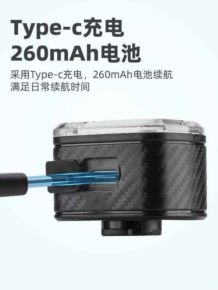 Đèn hậu xe đạp Rock Brothers xe đạp leo núi xe đạp đường bộ đi đêm cảm biến thông minh sạc đèn phanh thiết bị đạp xe