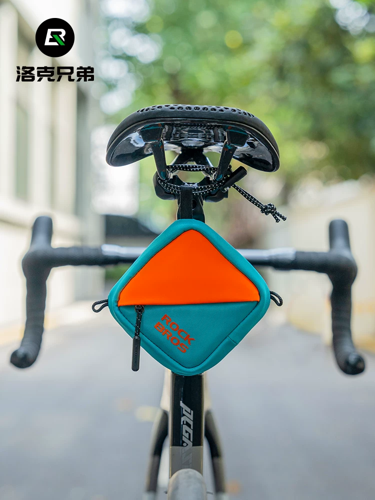 Túi đựng xe đạp Rock Brothers, túi đuôi xe đạp nhỏ gọn, túi yên xe đạp, túi đeo vai, phụ kiện đi xe đạp đường trường và leo núi
