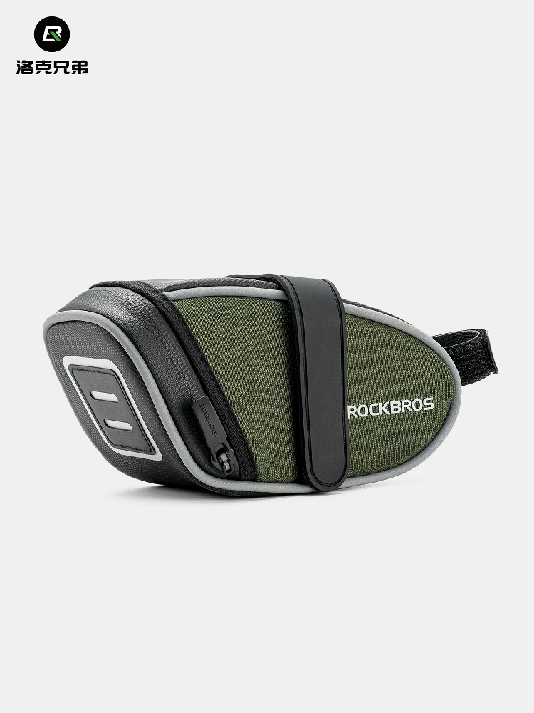 Túi xe đạp Rock Brothers có đèn, túi đuôi xe dành cho xe đạp đường trường, leo núi và xe đạp gấp, đệm ngồi xe đạp phía sau, túi yên xe gắn yên xe.