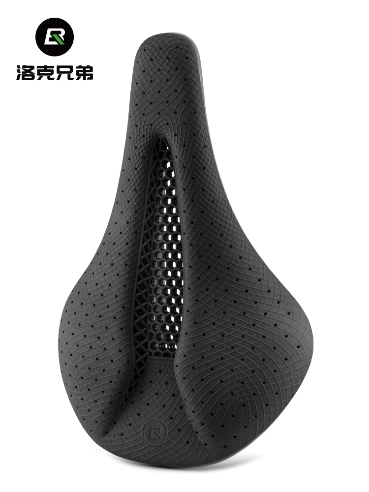 Yên xe đạp in 3D của Rock Brothers dành cho xe đạp đường trường và xe đạp leo núi, đệm ngồi đua xe rỗng, thoải mái.