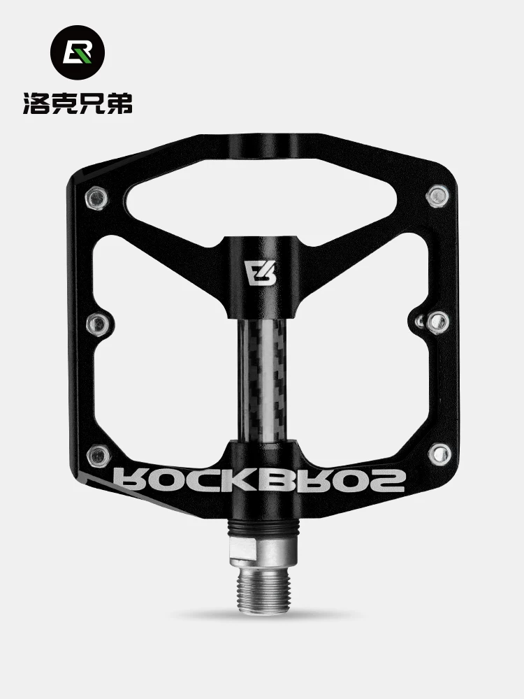 Rock Brothers bàn đạp xe đạp hợp kim nhôm bàn đạp xe đạp leo núi mang bàn đạp chống trượt phụ kiện đi xe đạp