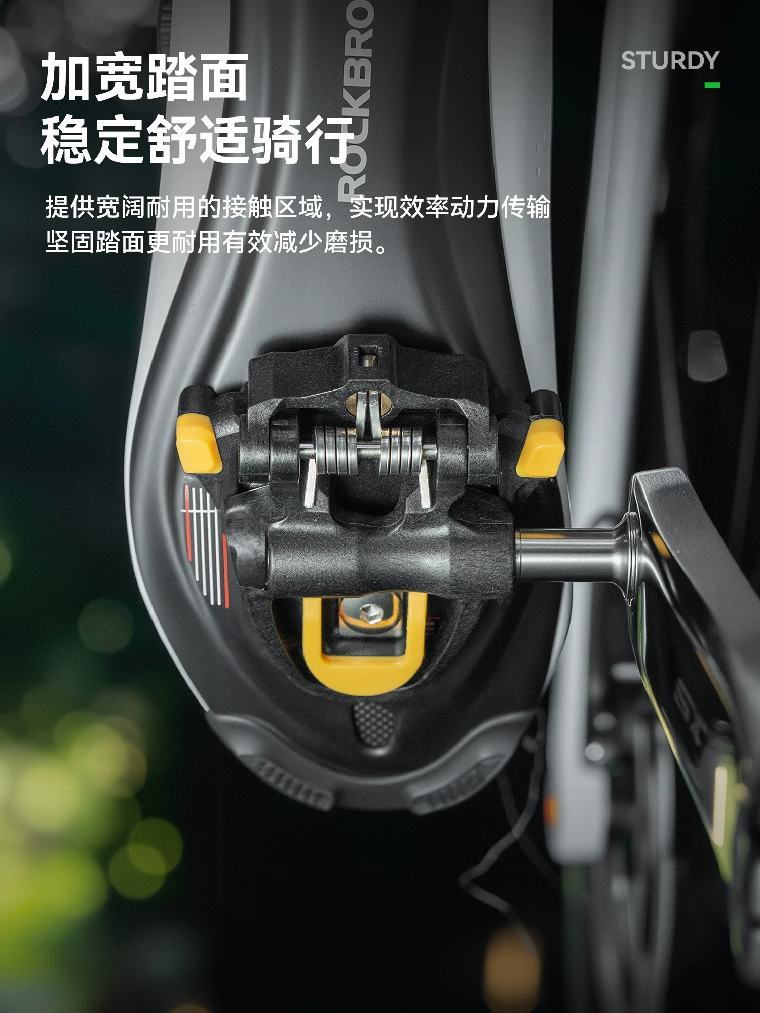 Bàn đạp bằng sợi carbon của Rock Brothers dành cho xe đạp đường trường với trục titan SPD có đinh tán Bàn đạp xe đạp tự khóa thiết bị đi xe đạp