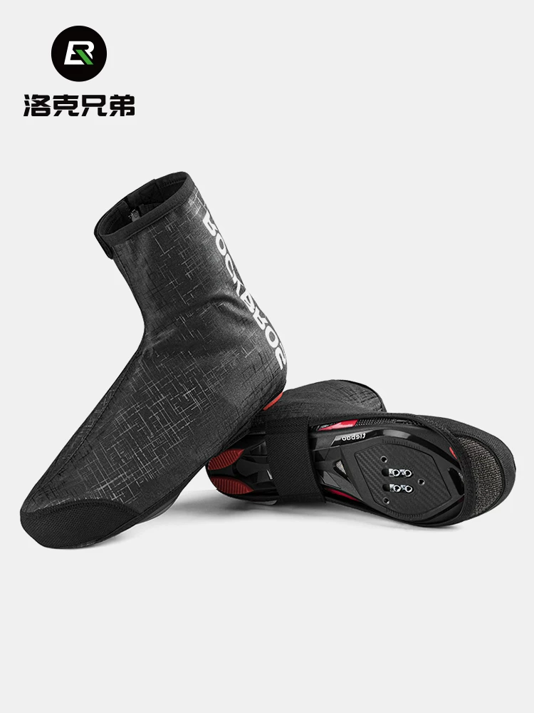 Giày bọc giày đi xe đạp đường núi Rock Brothers là loại bao giày đi xe đạp ấm áp, chống gió và chống thấm nước, thiết bị đi xe đạp mùa thu đông