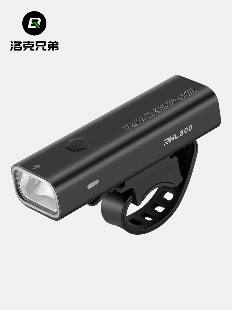 Đèn xe đạp Rock Brothers đèn pha mạnh đèn pin đi đêm có thể sạc lại chống mưa đường đi xe đạp leo núi thiết bị đi xe đạp