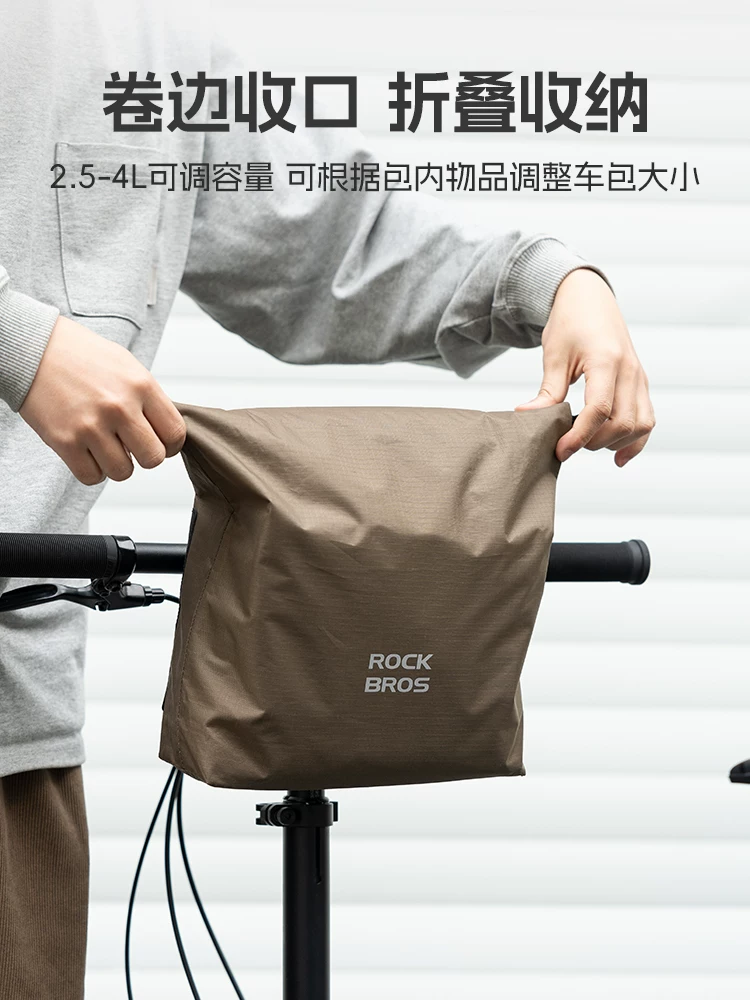 Túi đựng xe đạp chống nước Rock Brothers, túi yên xe, túi ghi đông, dành cho xe đạp đường trường, xe đạp leo núi, xe đạp gấp.