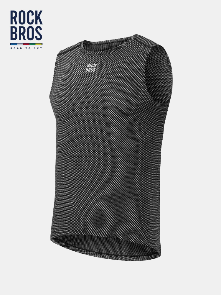 Áo lót thể thao Rock Brothers Sky Road Series Merino Wool Áo lót xe đạp đường trường Áo thể thao không tay Áo lót xe đạp Jersey