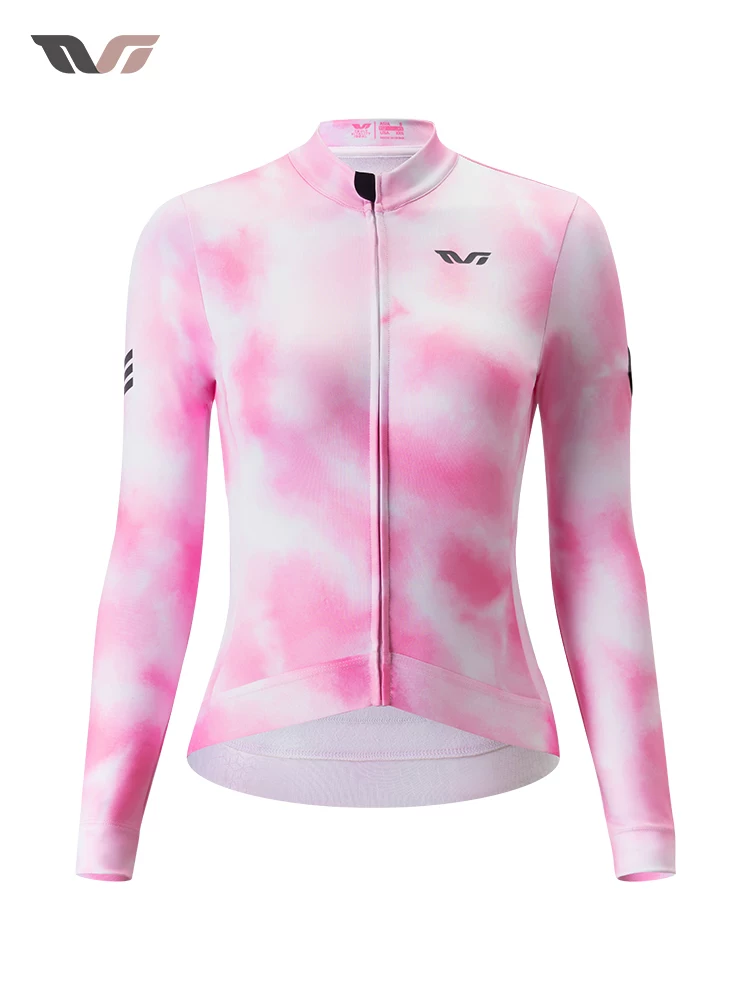 Quần áo đi xe đạp Rock Brothers TVI series áo dài tay dành cho nữ ấm áp và chống gió mùa thu đông quần áo đi xe đạp đường trường