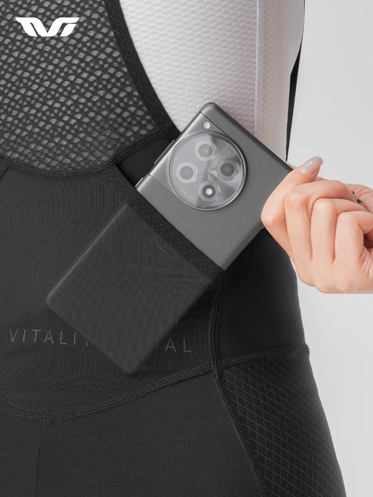 Quần short đi xe đạp có dây đeo Rock Brothers TVI dành cho nữ, quần đạp xe đường trường, quần thể thao thoáng khí mùa hè