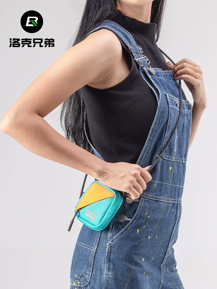 Túi đựng xe đạp Rock Brothers, túi đuôi xe đạp nhỏ gọn, túi yên xe đạp, túi đeo vai, phụ kiện đi xe đạp đường trường và leo núi