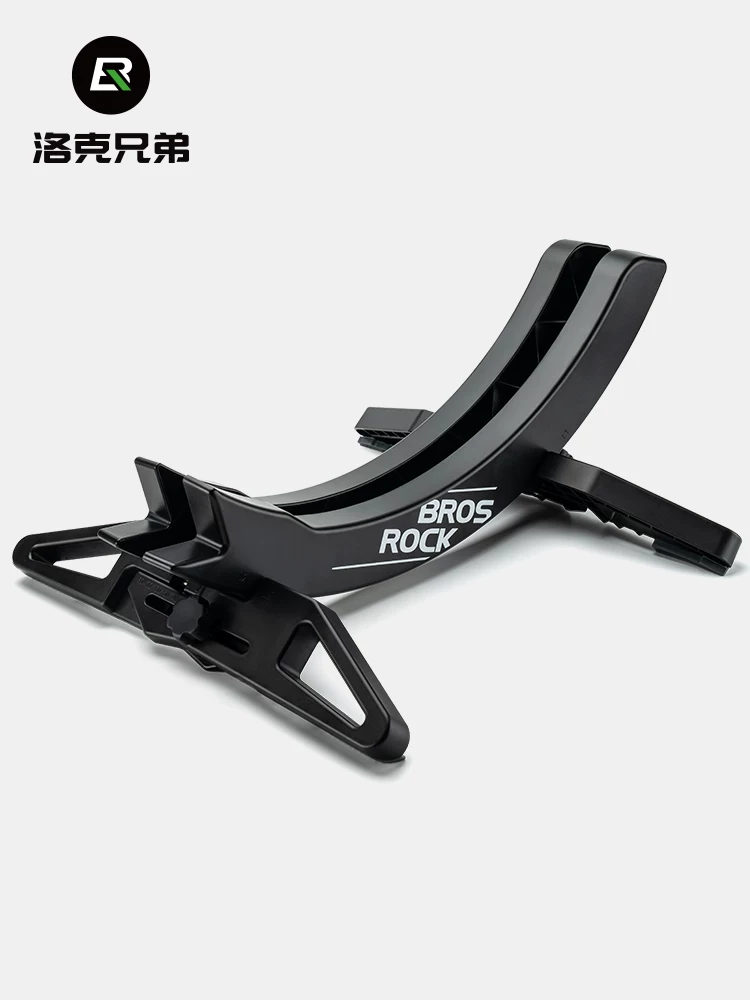 Giá đỡ trưng bày xe đạp leo núi Rock Brothers với đế có thể điều chỉnh và chân đỡ cố định để sử dụng tại nhà