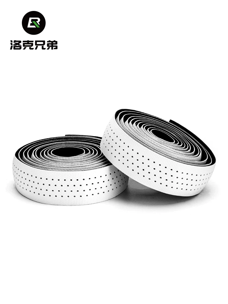 Dây đeo tay lái xe đạp Rock Brothers dây đeo tay lái xe đạp cong bằng silicon chống mài mòn, chống sốc, chống trượt, thiết bị đạp xe dành cho nam giới