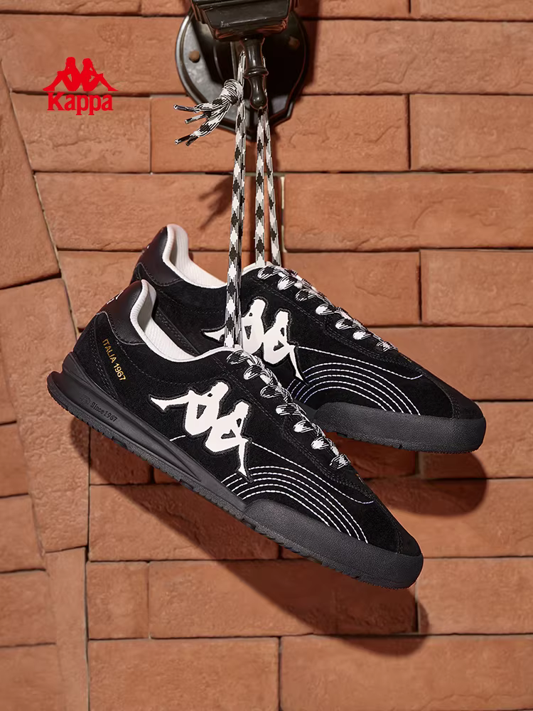 Giày nữ Kappa kiểu retro, giày tập Đức, giày thể thao nữ mùa đông 2025, giày thể thao đa năng, giày thời trang thanh lịch