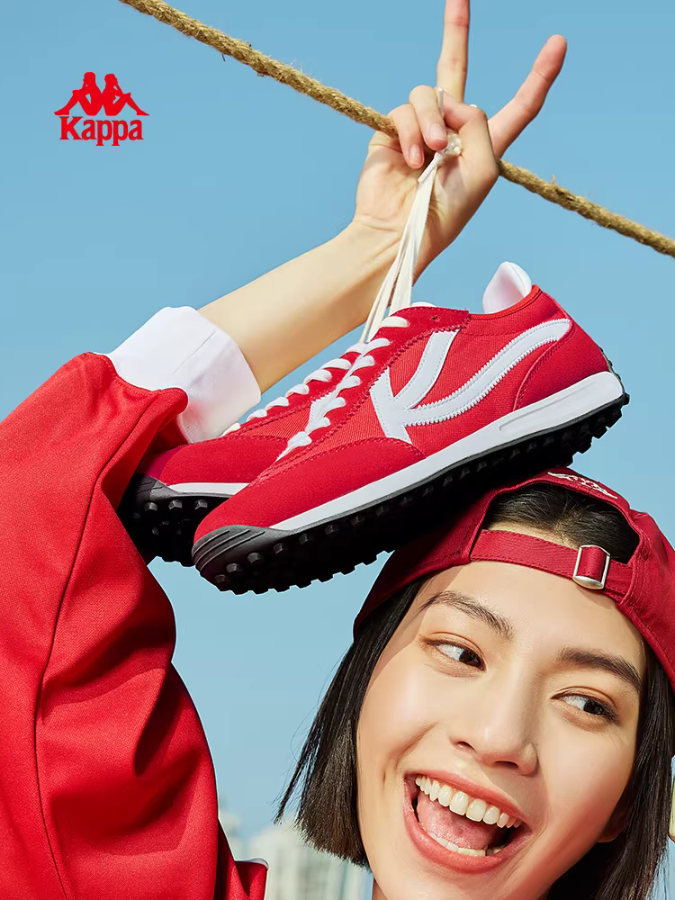 Giày thể thao nhẹ nữ Kappa mùa đông 2025 mới, đế mềm, đa năng, giày tập luyện, giày chạy bộ thường ngày