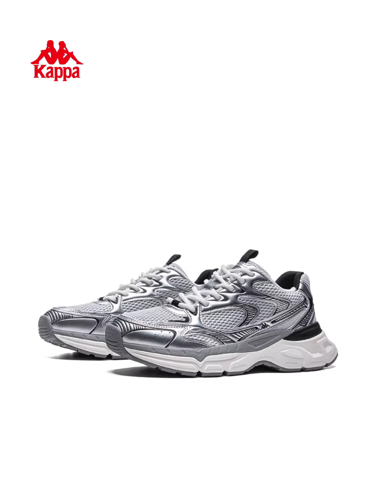 Giày thể thao nữ Kappa lót lông cừu mùa đông 2025 mới, ấm áp, dày dặn, kiểu dáng cổ điển, chất liệu cotton