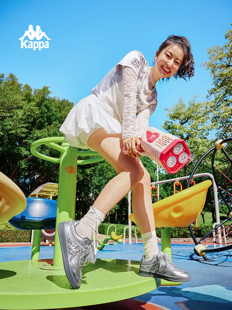 Giày thể thao KappaTIFO retro Đức dành cho nữ mùa đông 2025, kiểu dáng đa năng, đế mềm, thời trang.