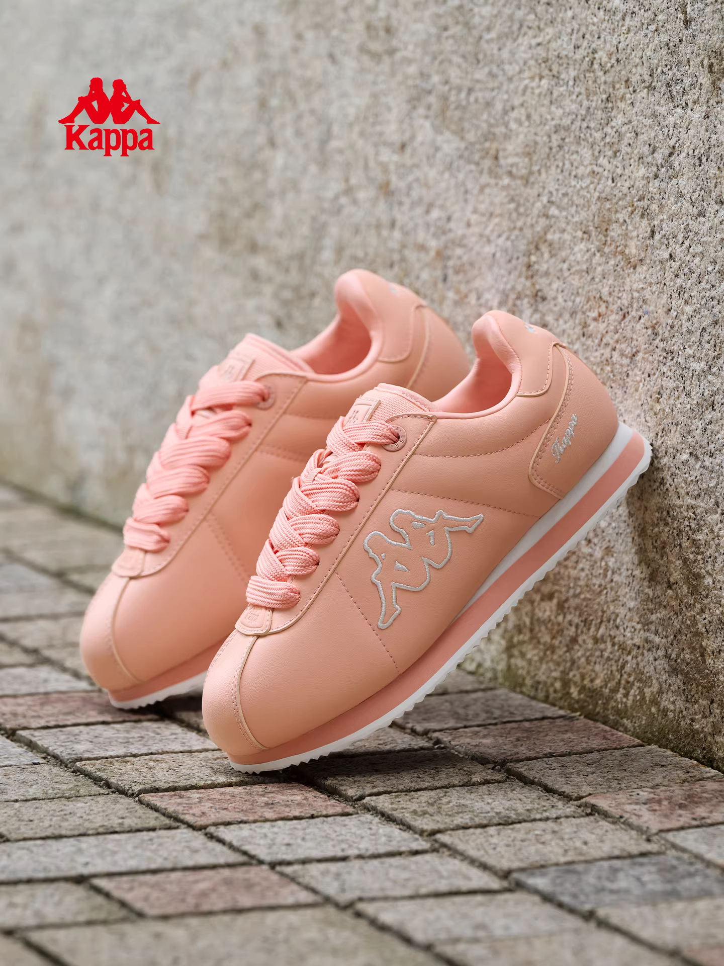 Giày chạy bộ Kappa retro dành cho nữ mùa đông 2025, kiểu dáng mới, đế mỏng, nhẹ, giày thể thao cổ điển, đa năng, kiểu lười.