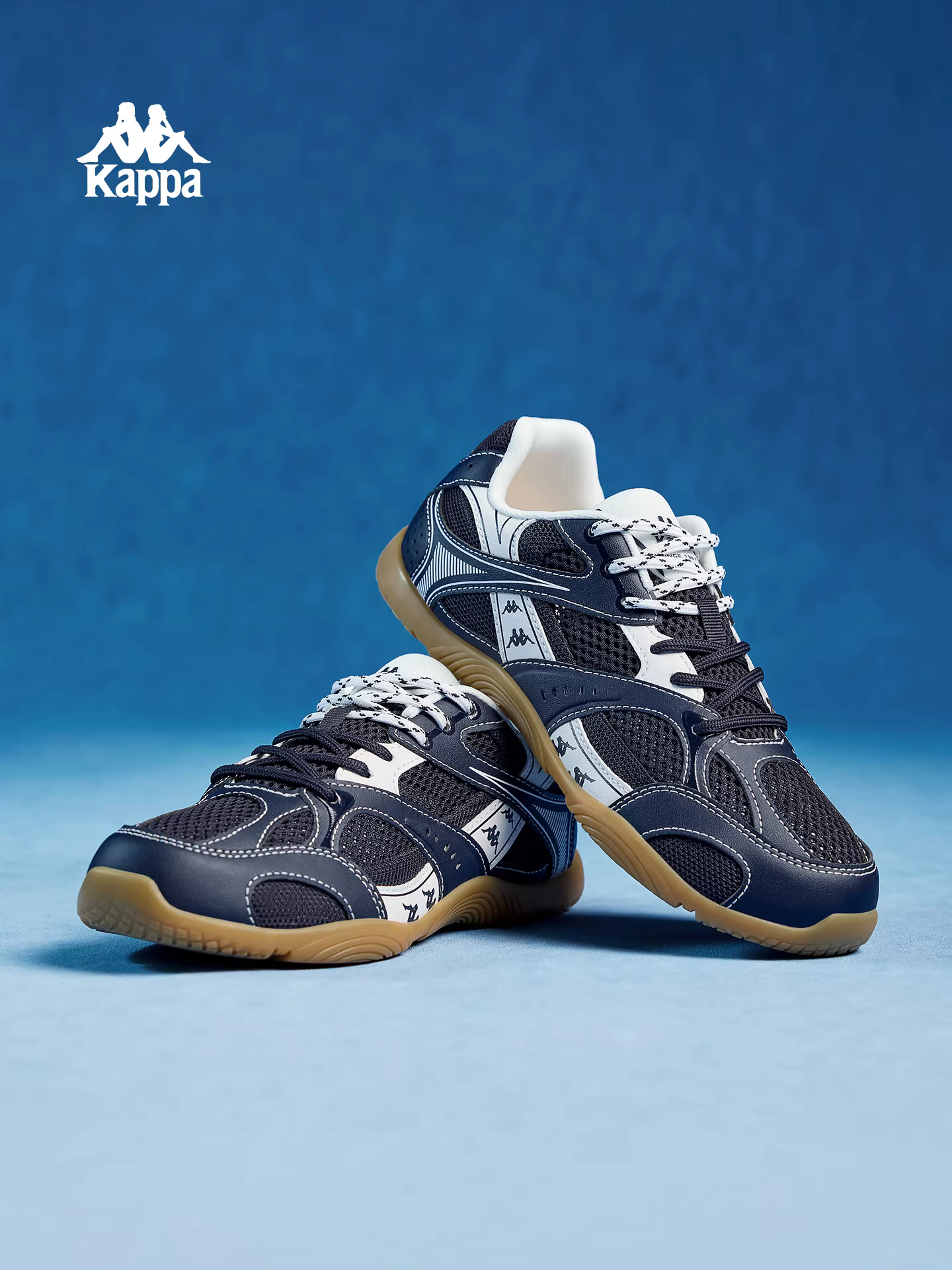 Giày thể thao đế mỏng nữ Kappa mùa đông 2025 mới kiểu retro đế mềm giày tập luyện Đức phong cách giản dị và thời trang