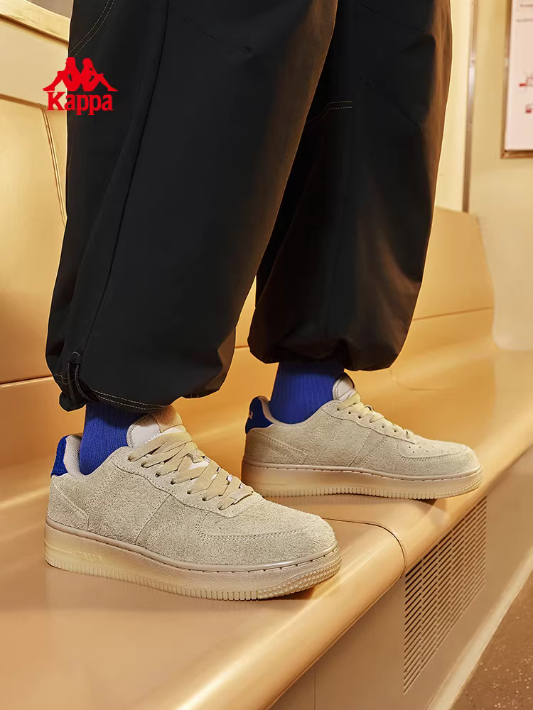 Giày thể thao nam Kappa mùa đông 2025 mới, đế dày, nhẹ, đa năng, kiểu retro, dành cho cặp đôi