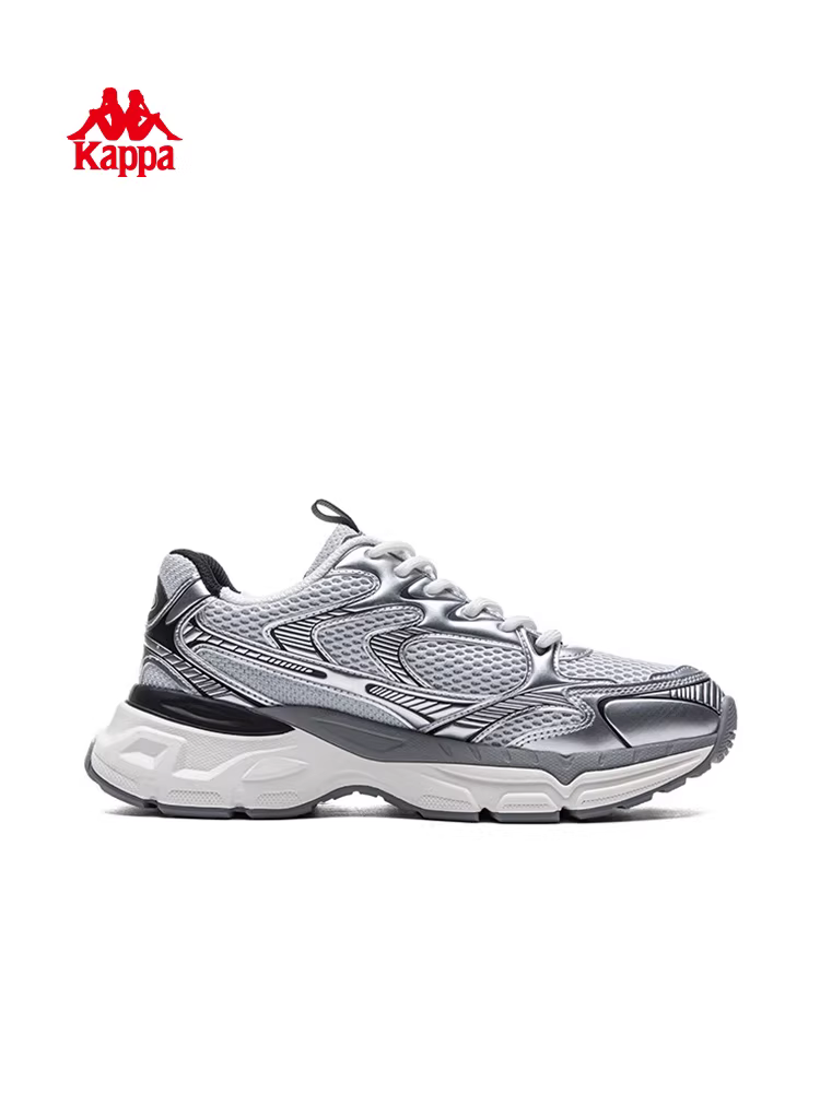 Giày thể thao nữ Kappa lót lông cừu mùa đông 2025 mới, ấm áp, dày dặn, kiểu dáng cổ điển, chất liệu cotton