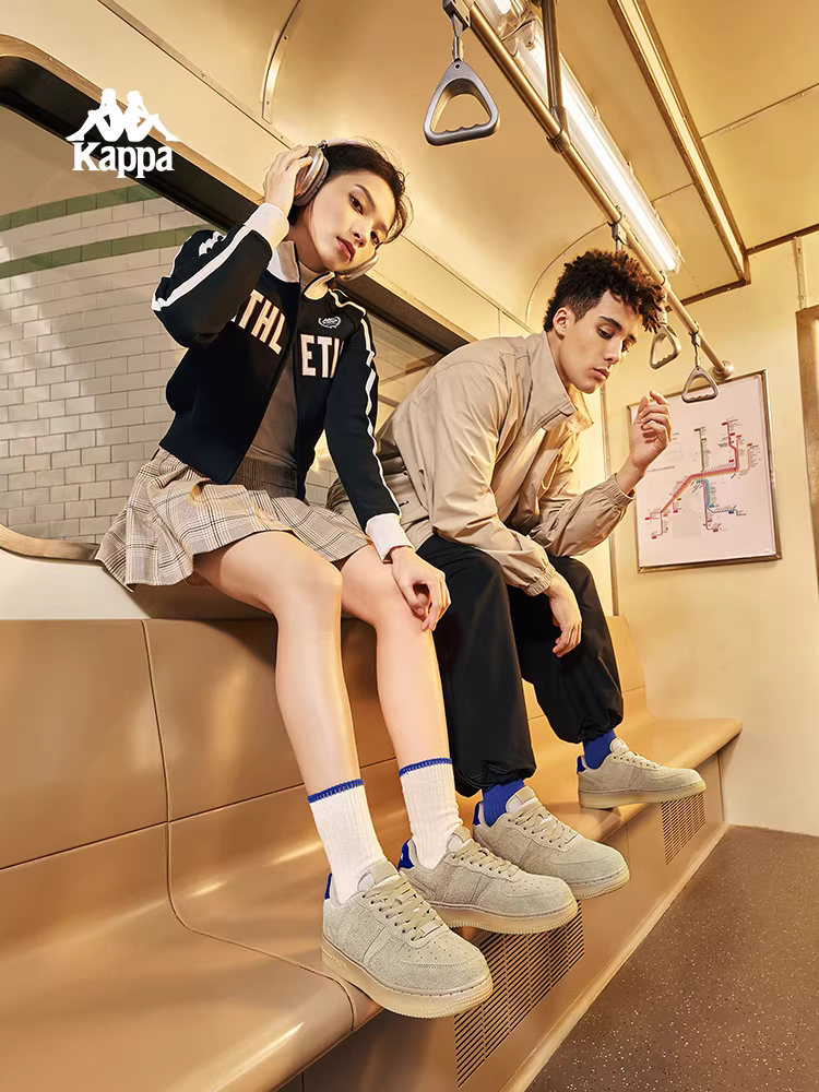 Giày thể thao Kappa retro nam mùa đông 2025, kiểu dáng mới thời thượng, cao cấp, giày casual cổ thấp, đa năng.