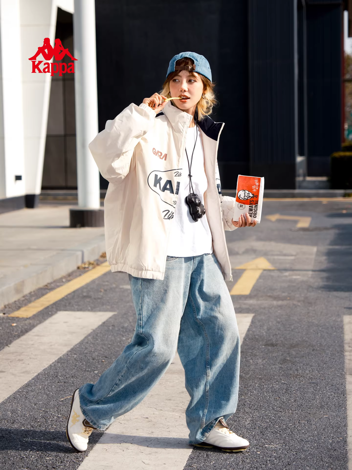 【Phong cách tương tự mùa hè】Giày tập luyện bóng đá Kappa K90 2025 Giày thể thao nhẹ thông thường kiểu cổ điển mới