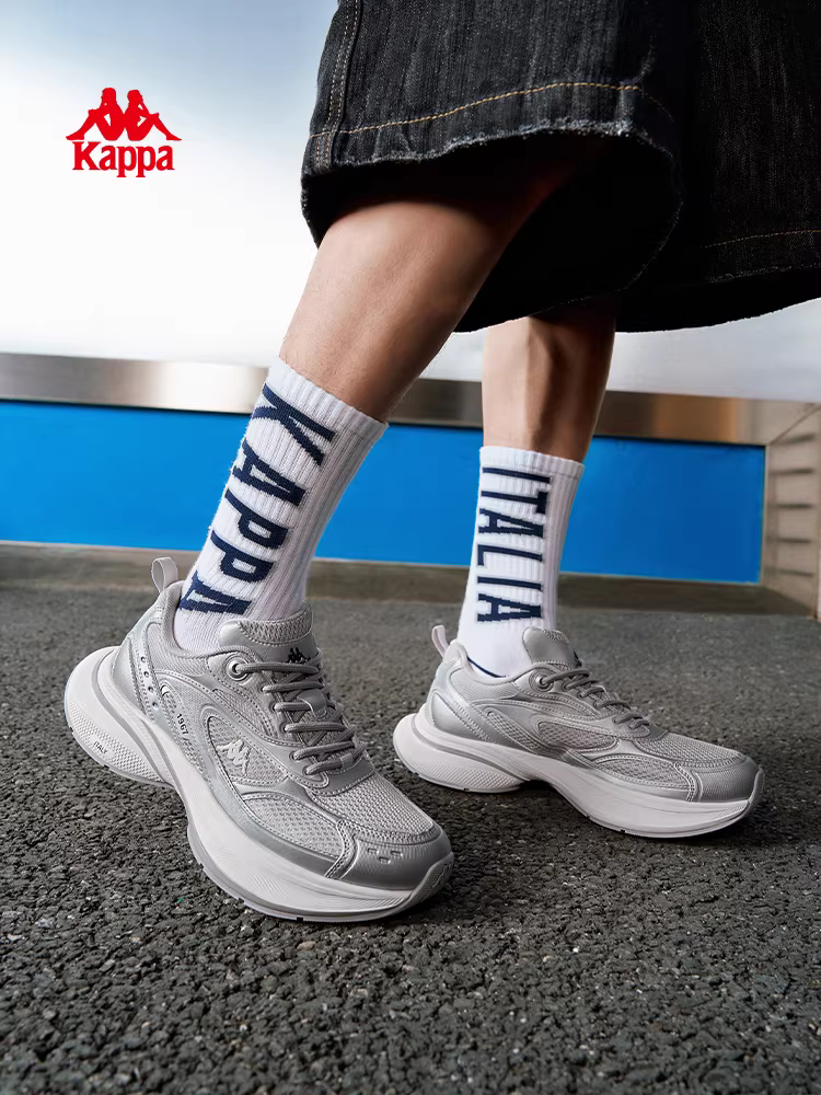 Giảm giá đặc biệt | Giày bố đế dày chính hãng Kappa dành cho nam 2025 Giày thường ngày đế mềm mới