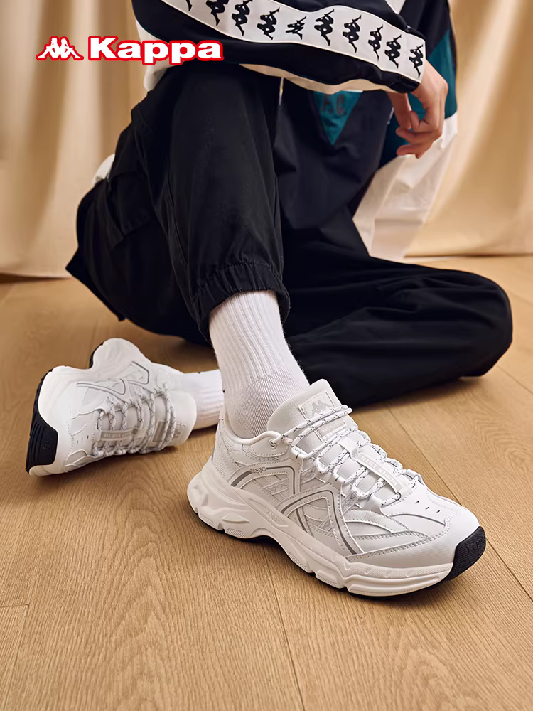 Giày nam Kappa bố giày thể thao nam mùa đông mới cặp đôi giày đế dày màu trắng giày thể thao đa năng hợp thời trang