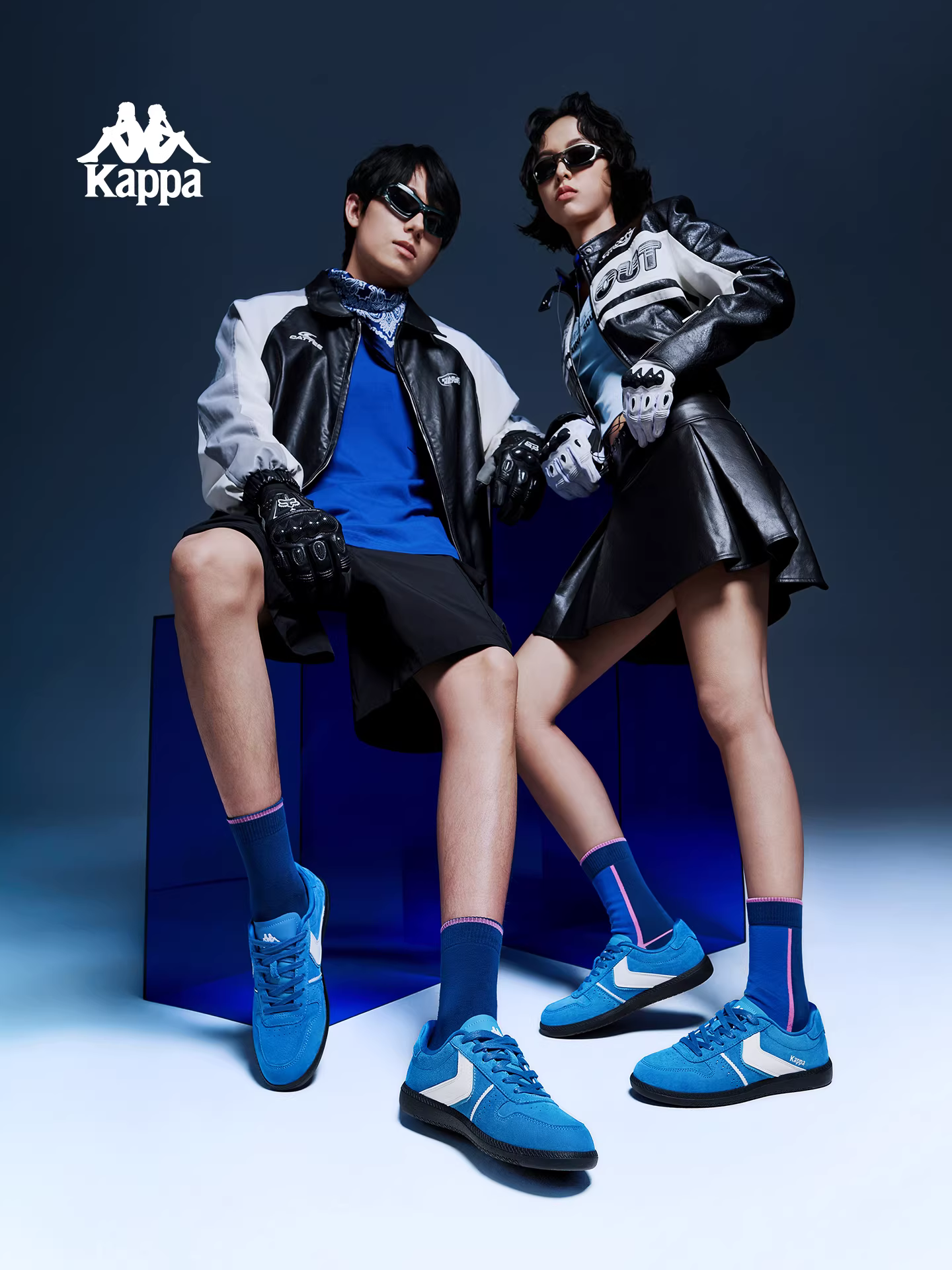 Giày thể thao nam Kappa màu vàng, giày tập luyện mùa đông 2025, kiểu dáng retro Mỹ, giày thể thao cổ thấp đế mềm