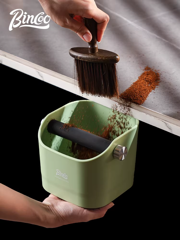 Hộp đựng bã cà phê Bincoo dành cho quầy bar gia đình, dụng cụ chứa bã cà phê cho máy pha cà phê espresso, hộp đựng bã cà phê, hộp chứa bã cà phê.