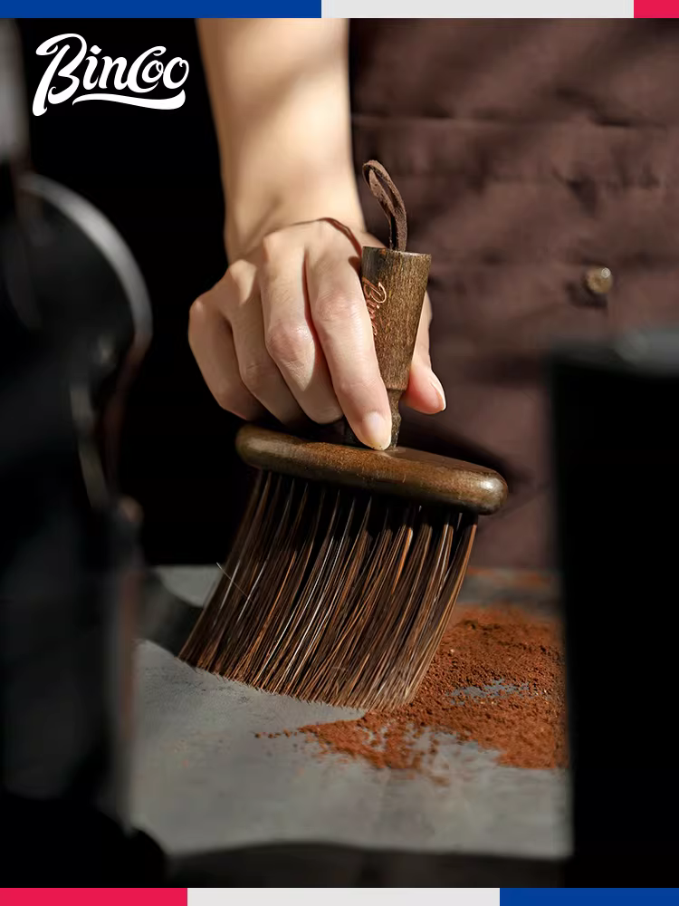 Bộ dụng cụ vệ sinh máy pha cà phê Bincoo: máy xay, bàn chải vệ sinh bộ phận pha cà phê, bàn chải mềm vệ sinh bột cà phê, bàn chải vệ sinh máy pha cà phê