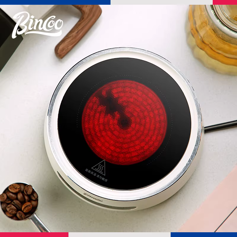 Bếp điện gốm sứ đặc biệt Bincoo Moka pot, kích thước nhỏ, giá trị thẩm mỹ cao, bếp điện gia dụng đa chức năng để pha cà phê và đun nước.