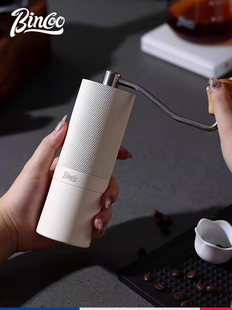 Máy xay cà phê quay tay Bincoo với lõi thép lục giác, máy xay hạt cà phê, máy pha cà phê espresso thủ công, phiên bản tất cả trong một dành cho gia đình