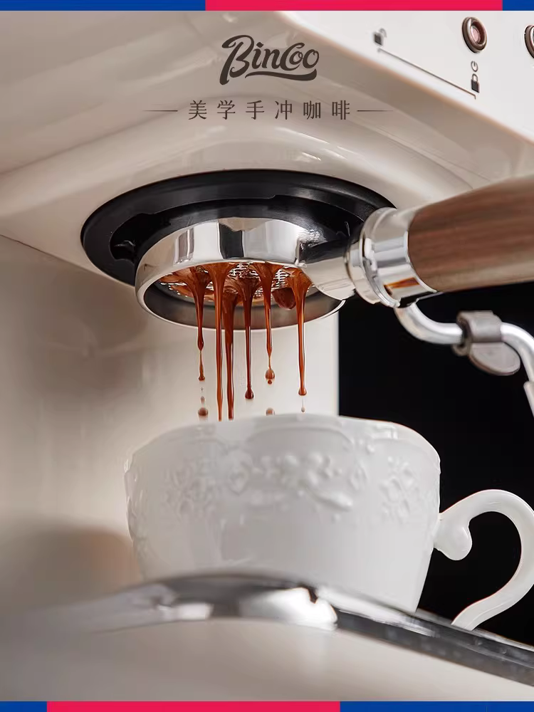 Phụ kiện máy pha cà phê Bincoo: Khay đựng bột cà phê 51/58mm, bộ lọc đơn liều, đôi liều, bốn người dùng, thép không gỉ 304