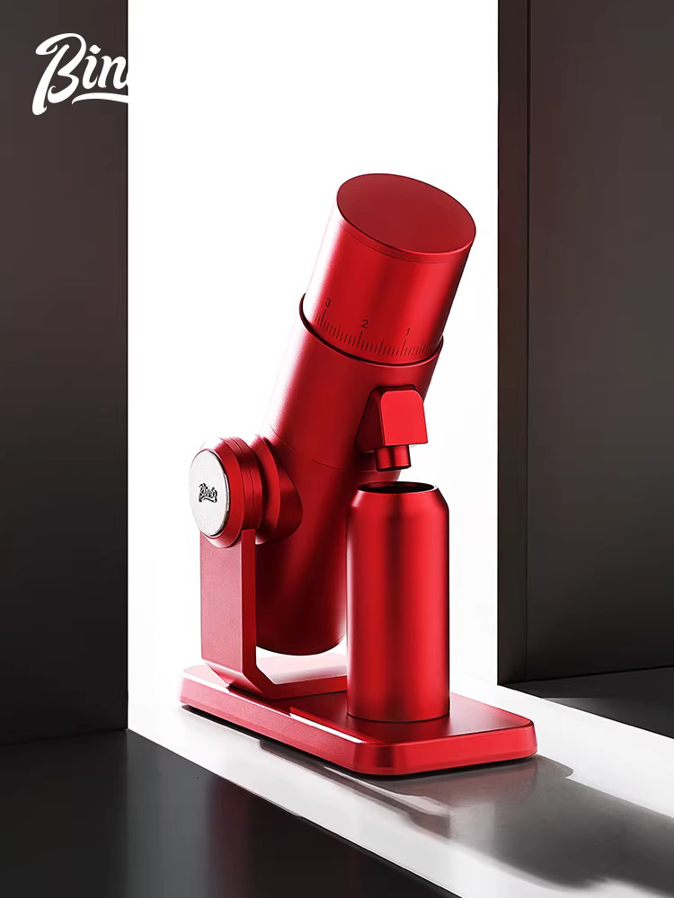 Máy xay cà phê điện Bincoo dùng cho gia đình, pha cà phê espresso thủ công, máy xay cà phê hạt tự động nhỏ gọn thương mại