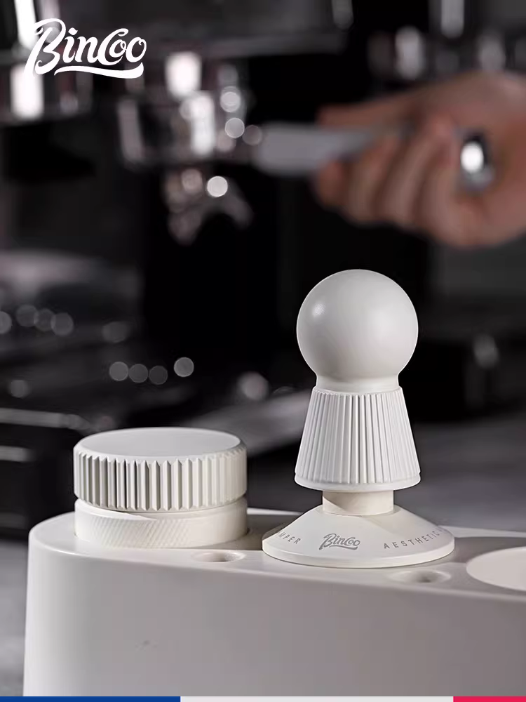 Dụng cụ nén cà phê Bincoo, tay cầm nén cà phê espresso đàn hồi, dụng cụ cà phê đa năng 51/58mm