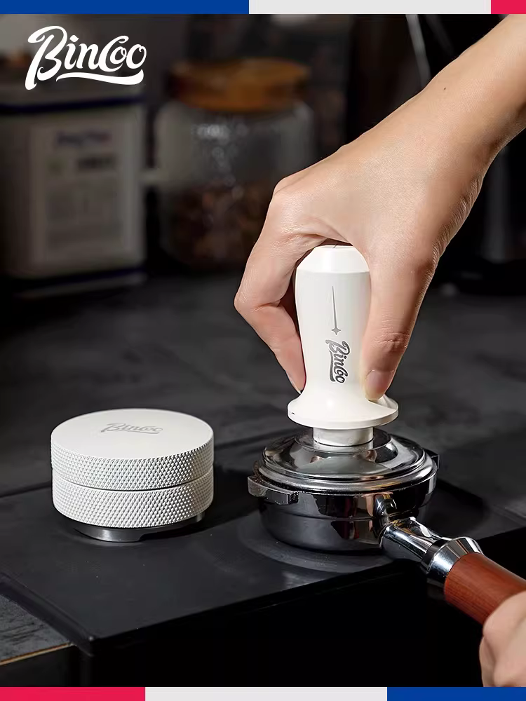 Bộ dụng cụ nén cà phê Bincoo, dụng cụ nén, lực đàn hồi không đổi, đa năng, bộ đế phân phối 51/58mm