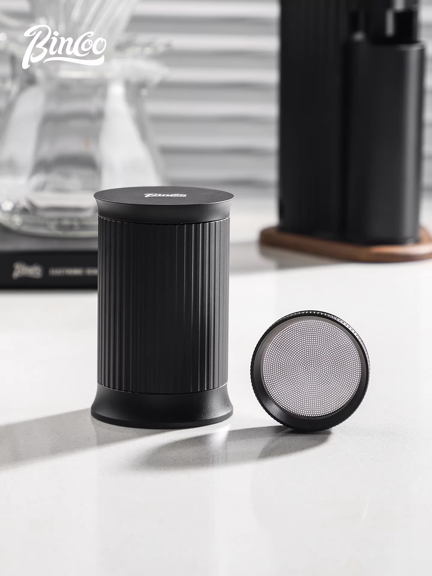 Bộ lọc bột cà phê thủ công Bincoo Haoyue, cốc lọc bột, lưới lọc mịn, lọc bột cà phê pha thủ công, cốc giữ mùi thơm