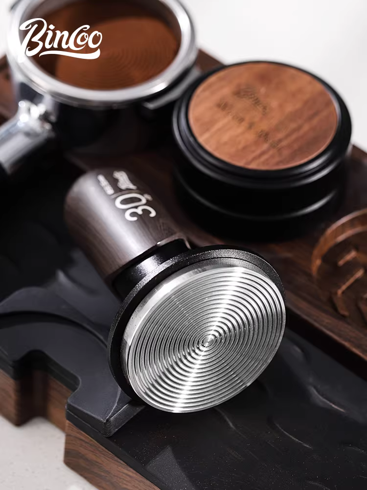 Búa đầm cà phê Bincoo 30 pound lực không đổi, dụng cụ đầm cà phê Ý 51/58mm, búa đầm cà phê tác động